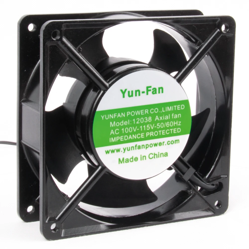 Electric motor 12038 cooling ac 120x120x38 volt 120mm axial fan 110v 220v cooler fan