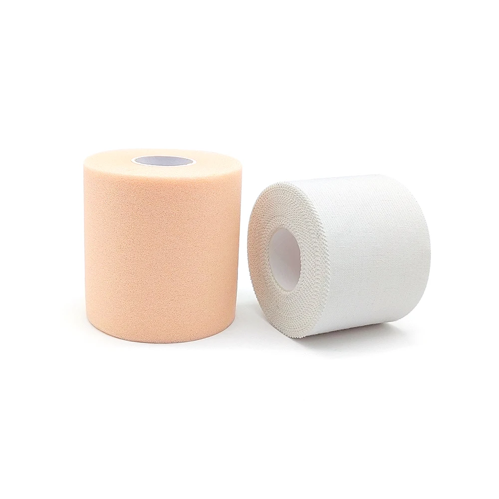 Breathable Waterproof Adhesive Sports Rigid Strapping Zinc Oxide Tape Athletic Tape