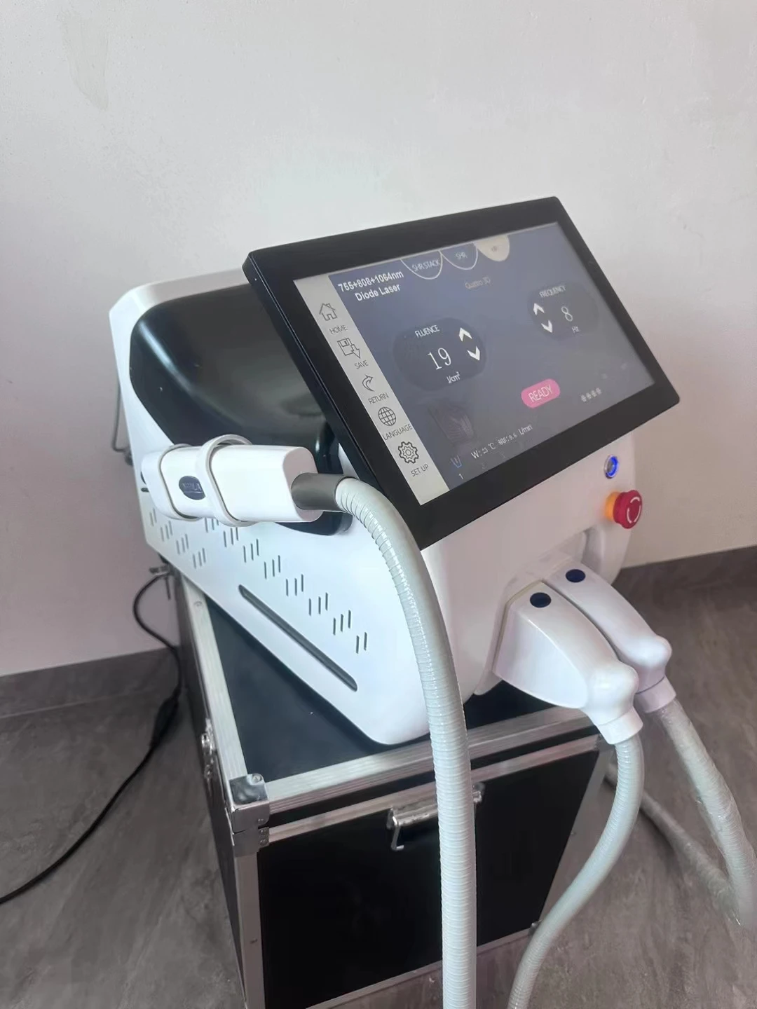 808nm diode laser hair pigment removal q switched pico-second laser tattoo and hair removal
