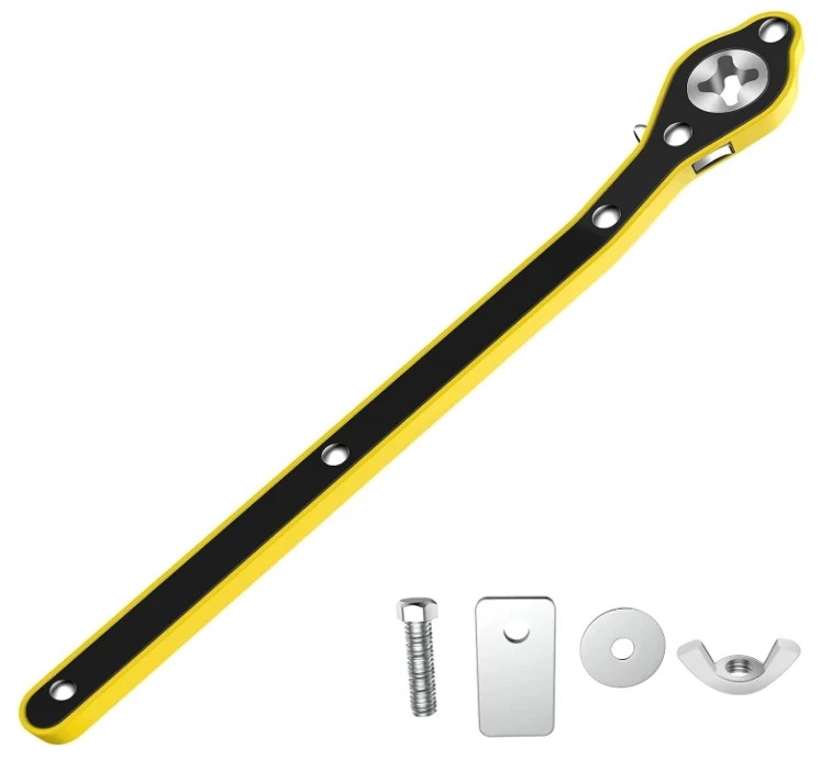 labor-saving socket ratchet wrench, 360 ° forward and reverse knob design socket ratchet wrench manual tool