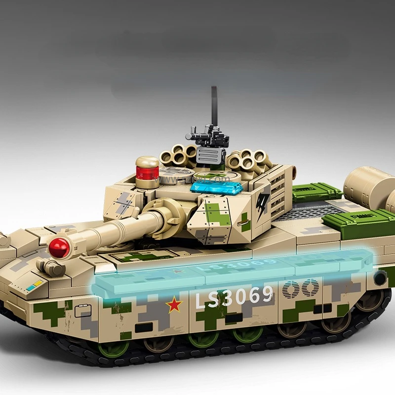 203169 военный основной боевой танк Sembo 320 шт. сборка танка модель игрушек для мальчиков наборы строительных блоков