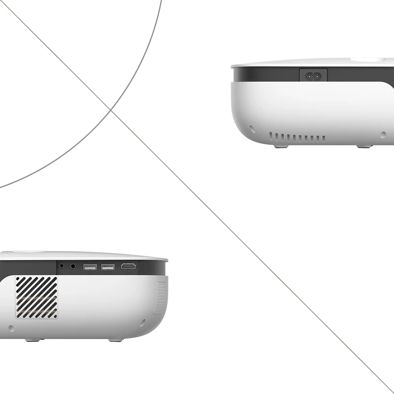 Умный беспроводной видеопроектор Pico 4k Заводская поставка поддержка 3d Business светодиодный динамик фокусная лампа батарея стильный чип наружная оперативная