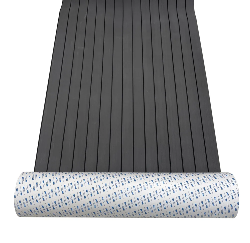 New Anti-UV Waterproof Wood Plastic Decking Anti-Slip Outdoor Terrace Floor WPC Composite Flooring Decks Teak PVC Garden Use