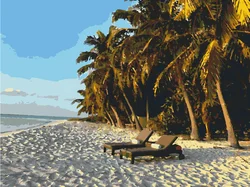 Индивидуальные модели 30*40/40*50 см, украшение для дома, красивый морской пейзаж/номер животного, Diy Цифровая живопись по номерам