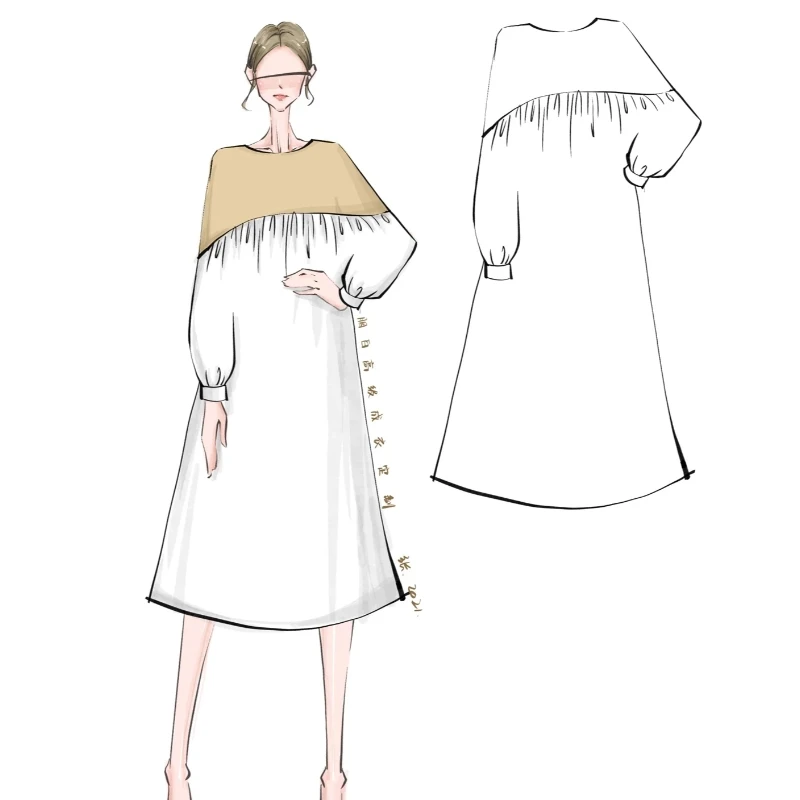 Factory clothing manufacturer customizes high-quality and elegant dresses, designer clothing design services