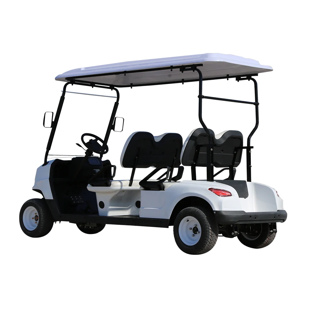 road 48V 72V Lithium Battery Karts Car Buggy2 4 6 8 Small electric golf cart with roof