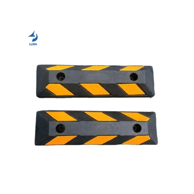 550*150*100mm New Arrive Driveway Street Stop Parking Lot Rubber Road Wheel Stopper