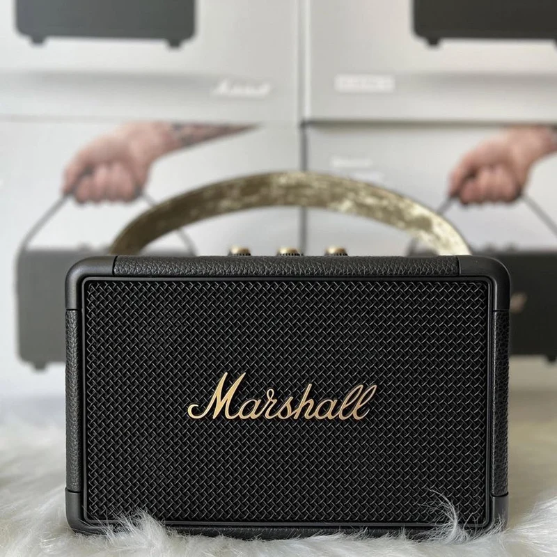 MARSHALL KILBURN II Audio Wireless Audio Outdoor Portable Waterproof Speaker acoustics Black & Brass