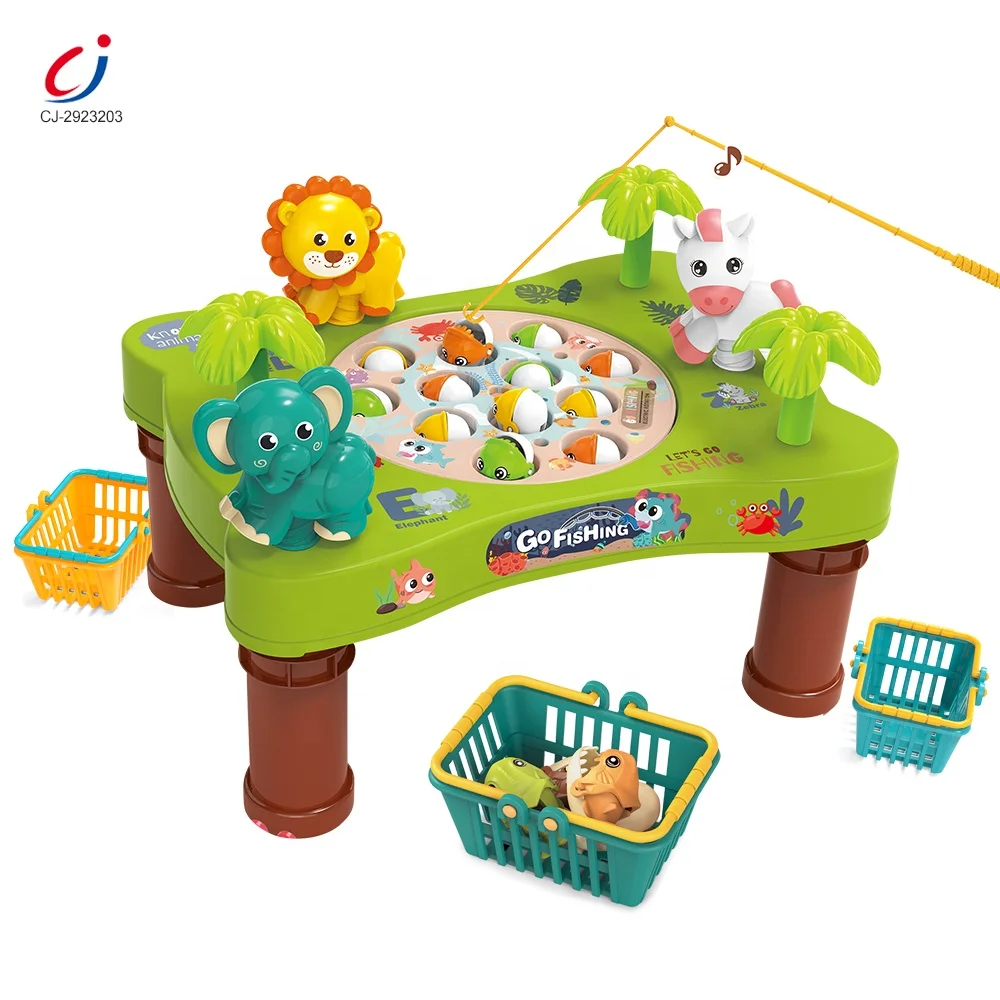 Детский Электрический вращающийся стол для рыбалки