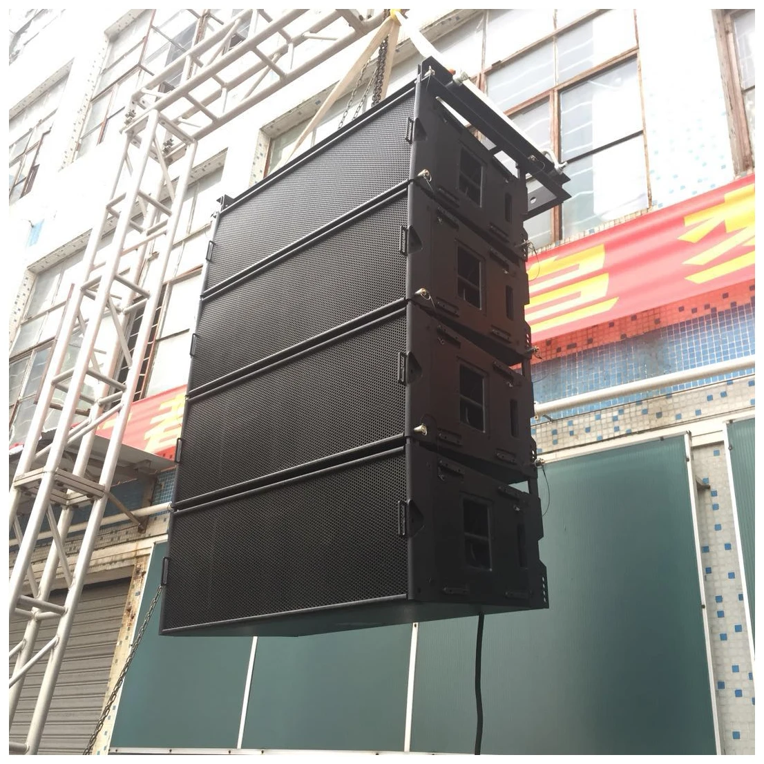 W8LC line array single 12 inch 3 way line array passive outdoor line array speaker for wedding ceremony