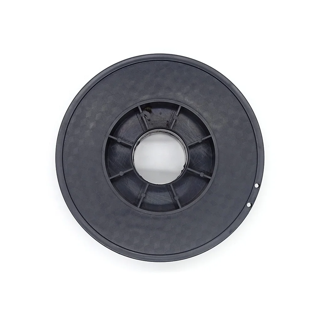 Injection & vacuum abs plastic cable reel black empty plastic spool bobbin 200mm