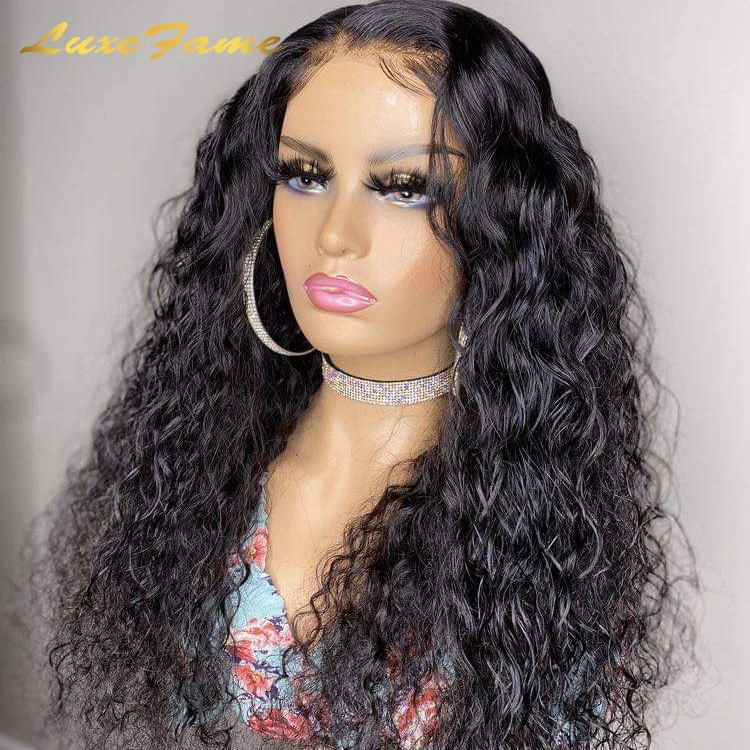 
Luxefame Transparent 13x6 Brazilian Frontal Deep Wave Wig,Hd Lace Front Wig 13x6,Virgin Hair Full Hd Lace Wig Vendor 