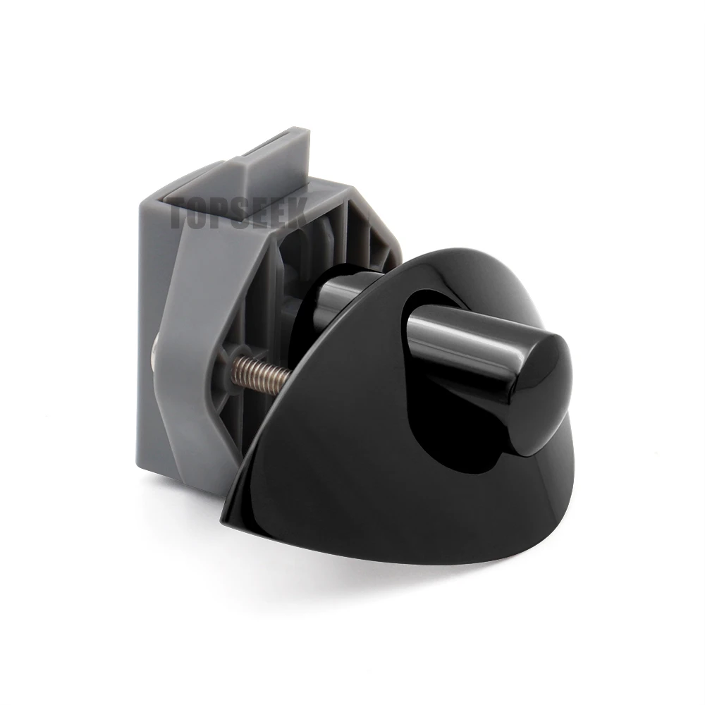 zinc alloy caravan furniture  half moon camper cabinet rv handle push lock