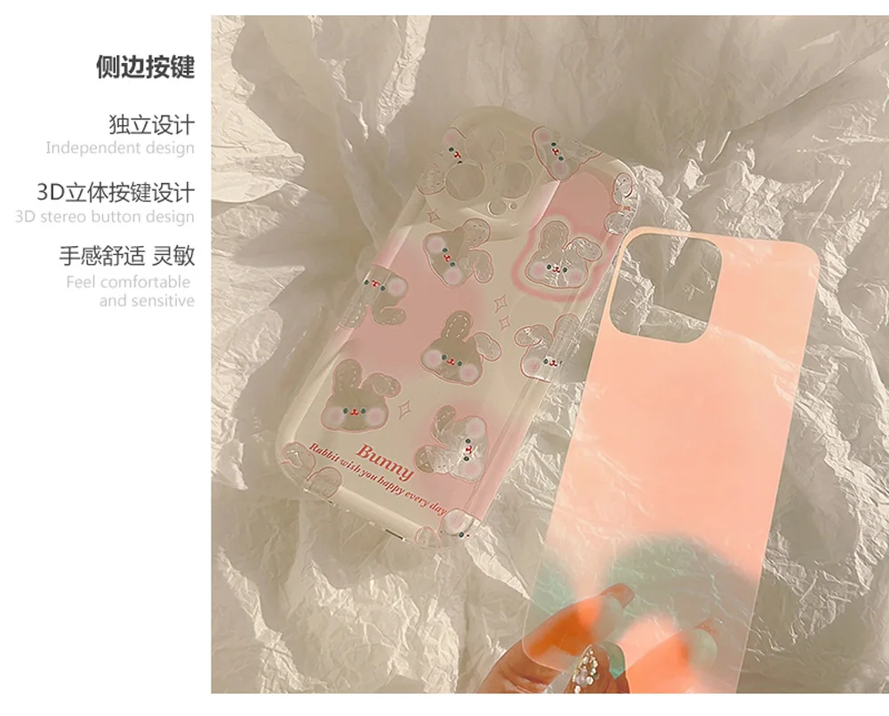 Wholesale Luxury Shockproof Cute 3d Cartoon For iPhone Silicone Case Cover For iPhone For Case iPhone 13 Pro Max De lujo