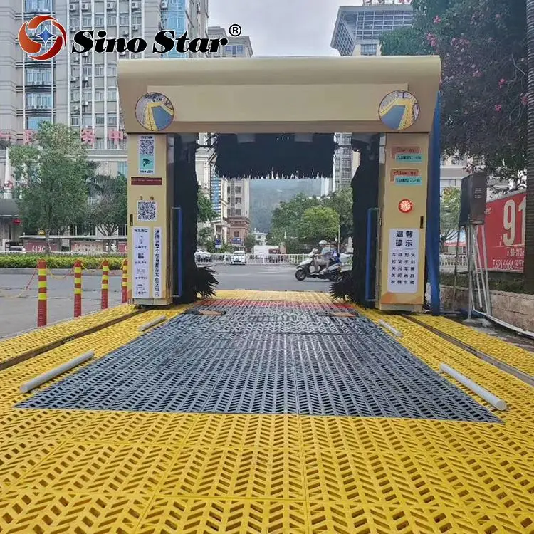 No touch high pressure car washer/ robotic rollover car wash machine B7 available from Sino Star