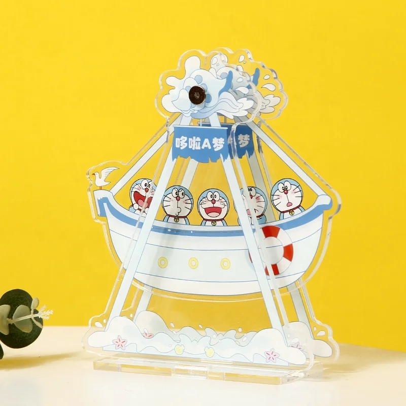 Free Custom Laser Cut Acrylic Standee Ferris Wheel Anime Figure Plastic Stand Wholesale Spinning Stand Display