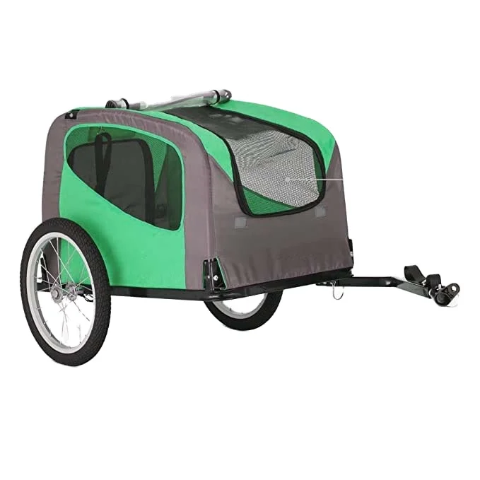 Pet Trailer For Bicycle Foldable Bicycle Cargo Trailer Bike Trailer for Camping Pet Dog Luggage Carry