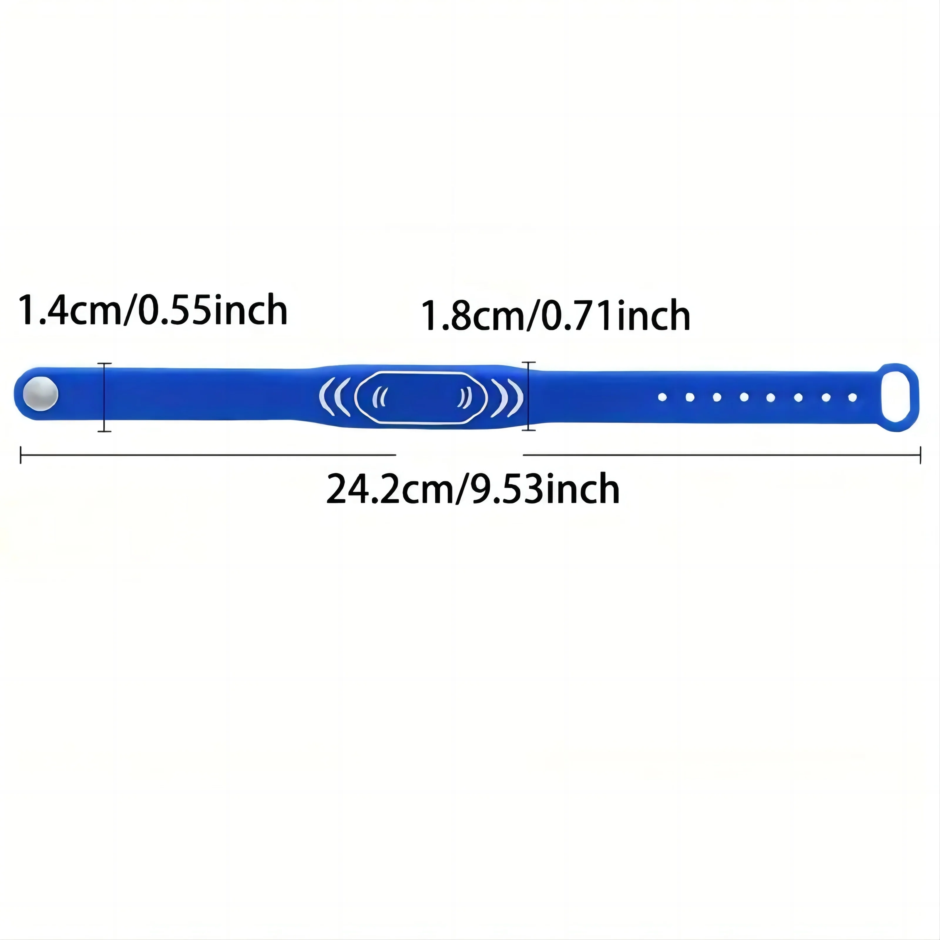 RFID NFC Silicone Wristband Patient Medical HF LF  UHF Bracelet