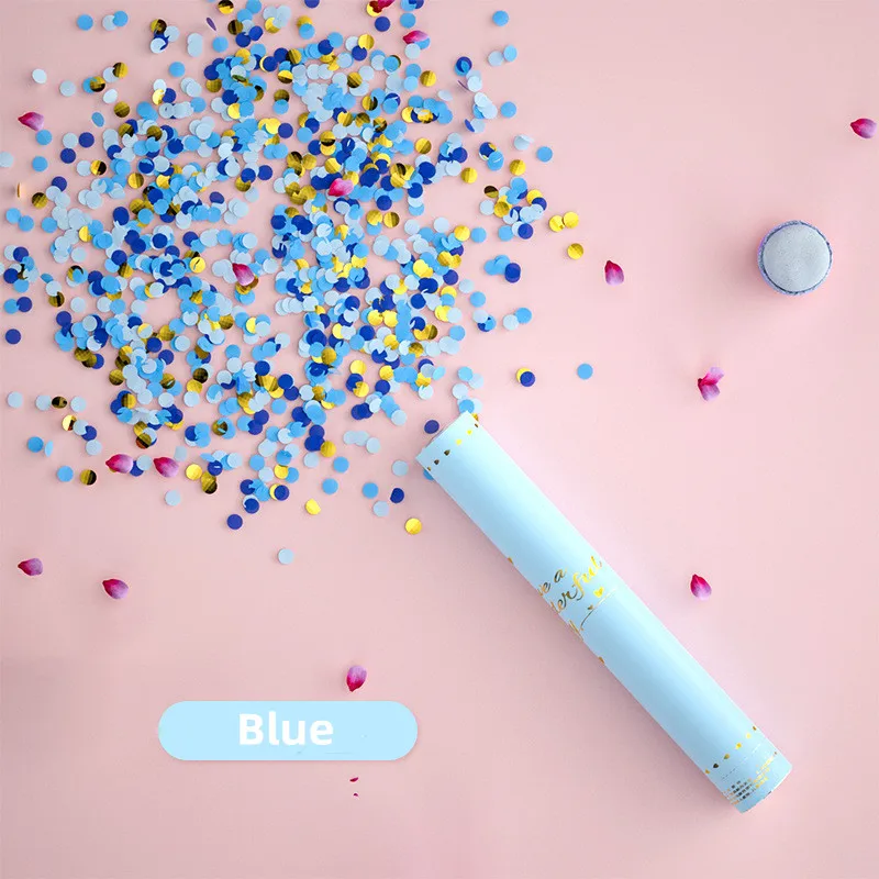 Manufacturers direct festival fireworks macaron gun holding fireworks cylinder wedding supplies wedding fireworks cannon