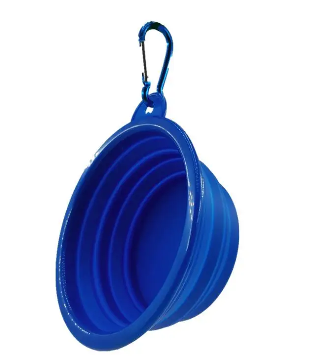 Дорожная миска для прогулок и собак, силиконовая миска для кормления домашних животных, новый дизайн