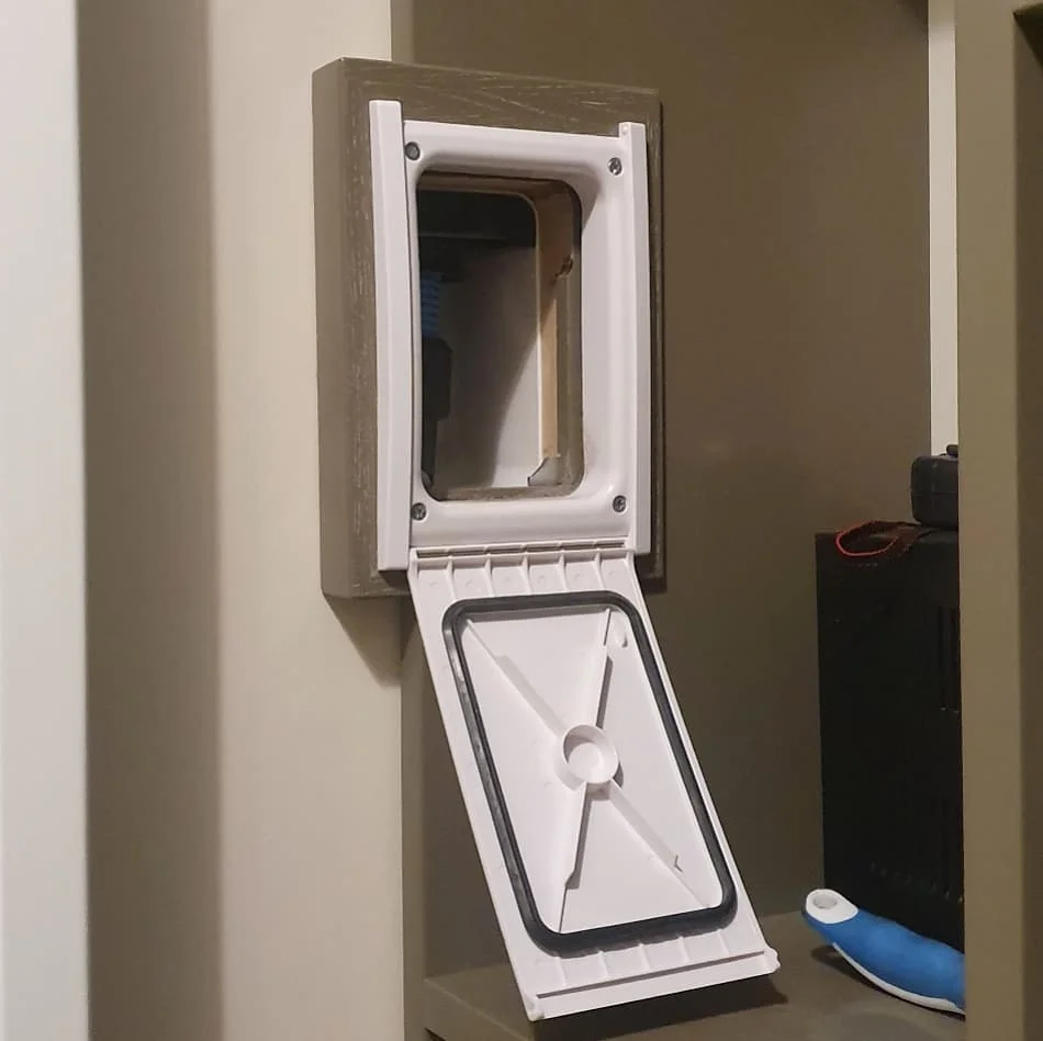 Multifunction Backplate Hidden Hose White Inlet Valve For Central Vacuum Cleaner