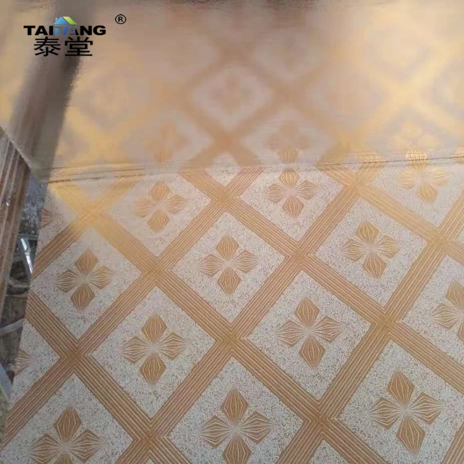 Pvc Gypsum Ceiling Board Platre Faux Plafond Suspendu Suspended Ceiling Tiles Square 60Cm