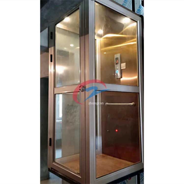 Best price 2-6m  360kg indoor vertical home lift home elevator