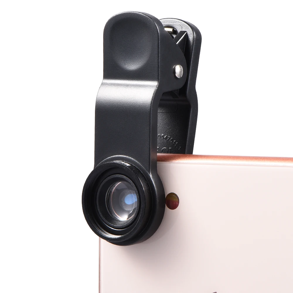 
2018 Promotion Product Universal Cell Phone Camera Lens Kit , 3 in 1 Fish Eye Lens Camera Lens for Mobile Custom LOGO 
