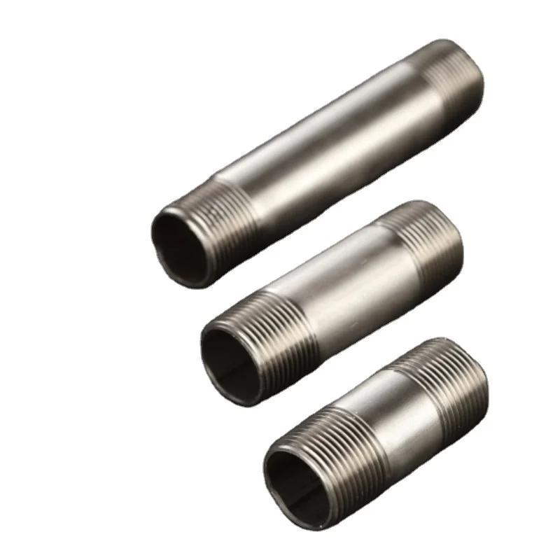 Stainless Steel All/one end threaded Pipe Nipple fitting