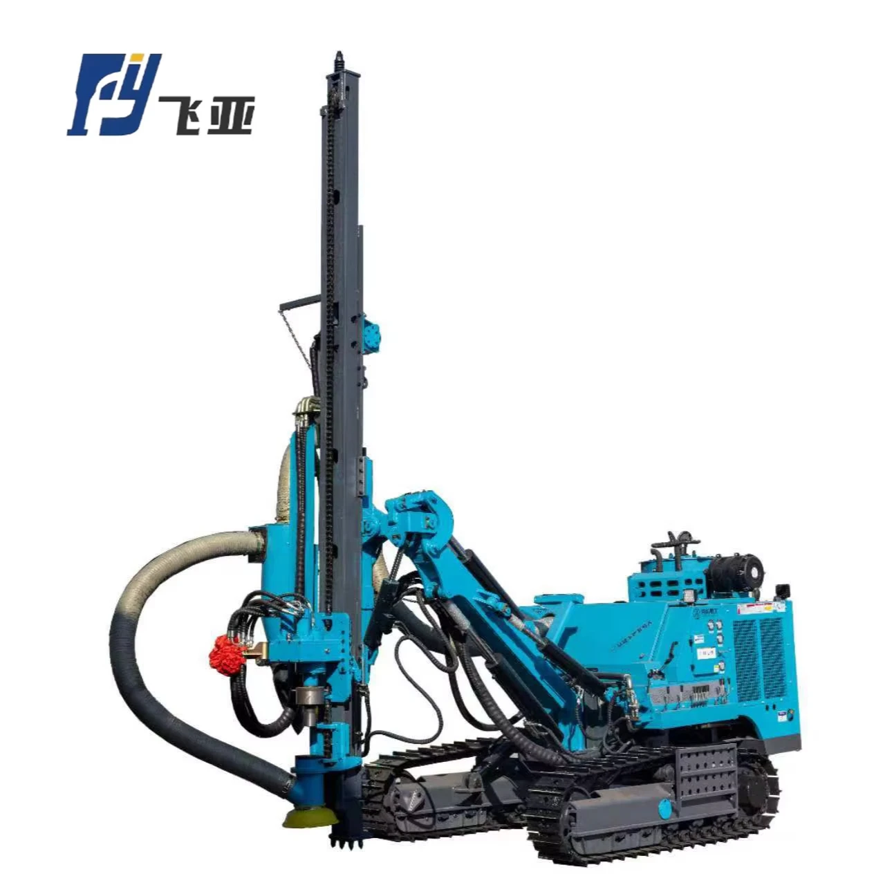 Top Hammer Blasting Drill Rig for Coal Rock Blast Holes DTH Drilling for Sale.
