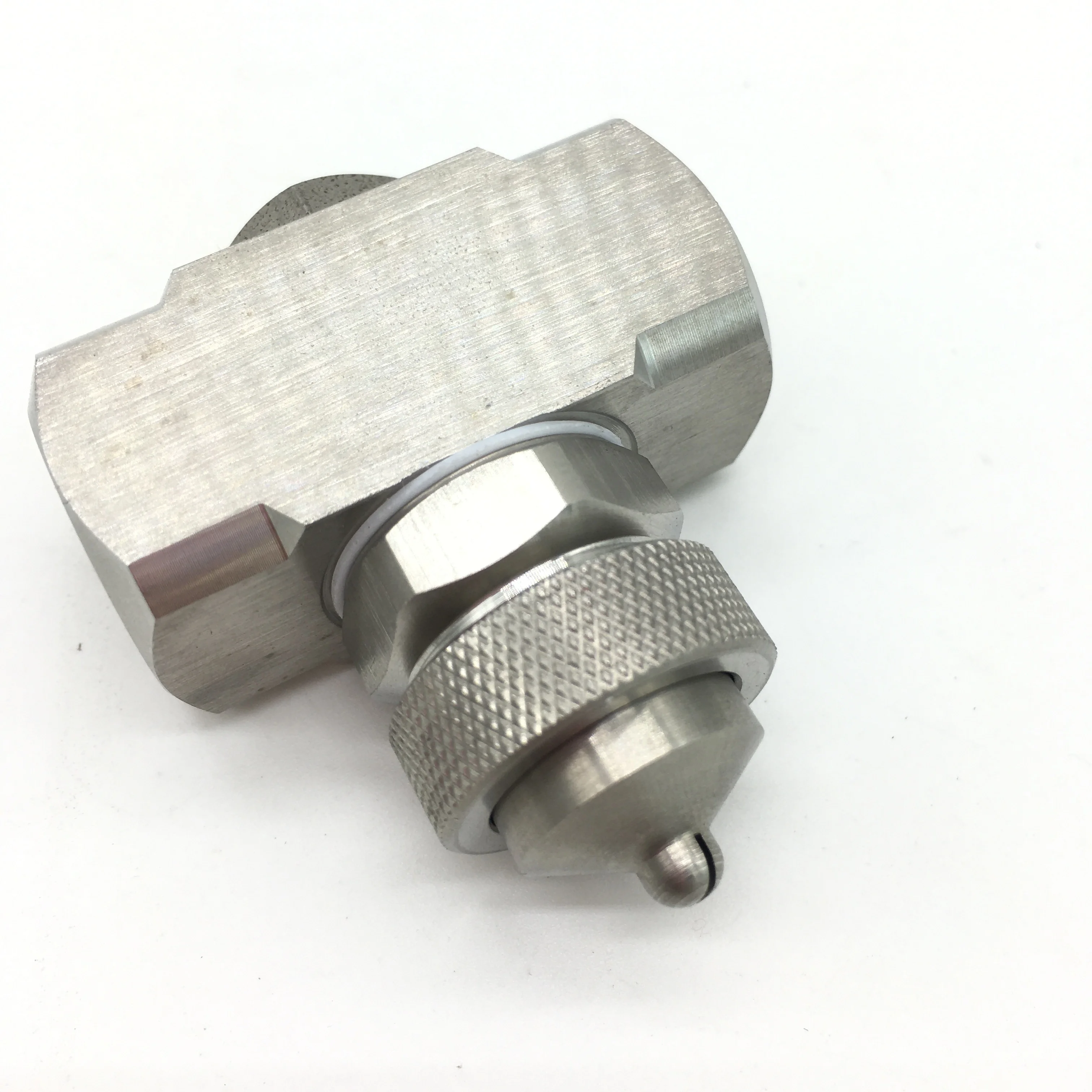 internal mixing air atomizing spray nozzle for fruits misting foggy