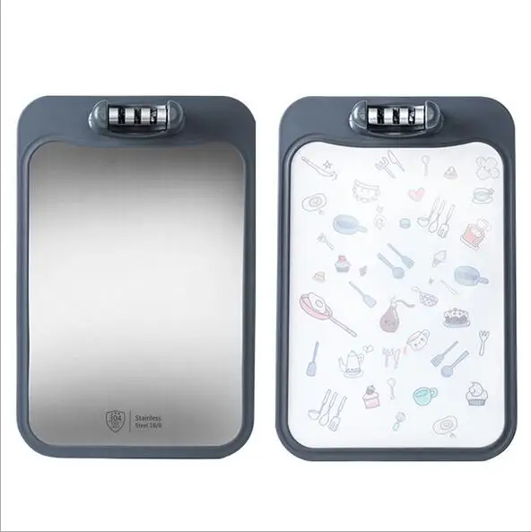 Новый пищевой кухонный инструмент для приготовления пищи, двухсторонний измельчитель фруктов и овощей, разделочная доска из нержавеющей стали PP 18/8