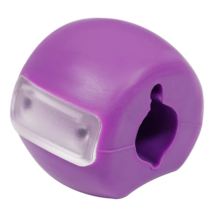 Food Grade Silicone Facial Muscle Masticator Face Neck chisell jawline ball Jaw line Exerciser