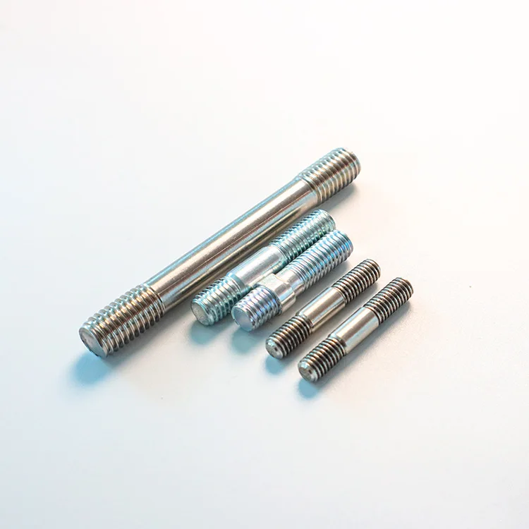 Jh Bolt Fastener Factory free sample DIN933 double head m20 cav fuel injection pump stud bolt