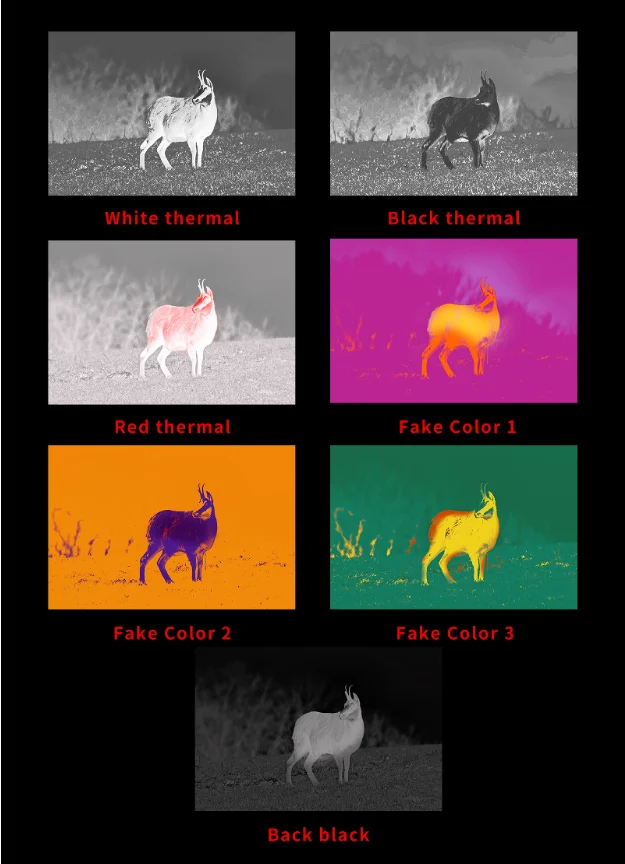 Waterproof outdoor Hunting Thermal Imaging telescope Sight Long Distance Look Night Vision infrared Monocular Thermal Scope