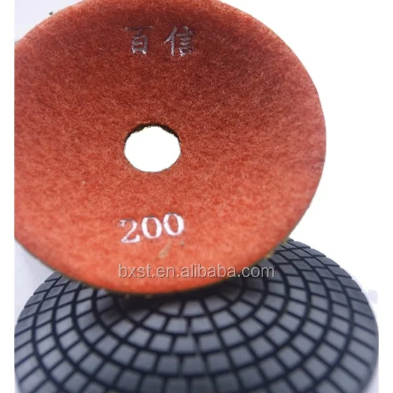 Best selling wet polishing pad for marble, granite,diamond and quartz stone
