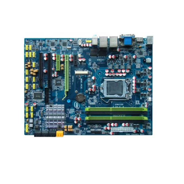 Intel LGA 1155 I3, I5, I7 поддерживает блок питания ATX материнская плата на основе Intel H67 для сервера ATX-EI6738