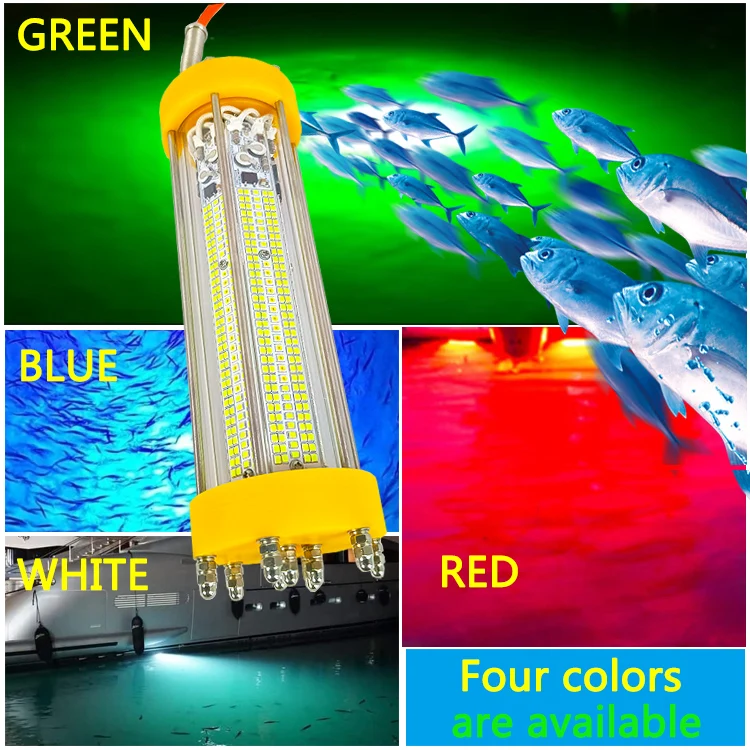 700W 220V White Blue  deep drop fishing light outdoor fish lights nightlight fishing Water Proof Fishing Lights