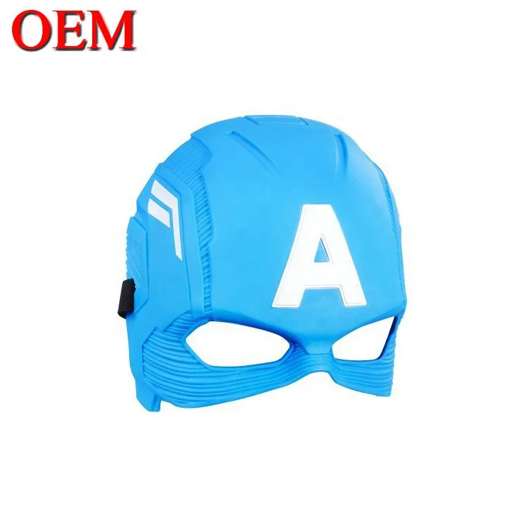 Custom ABS 3D Movie Character Mask OEM 20cm Cartoon Shape Party Mask Made Mavel Character Mask