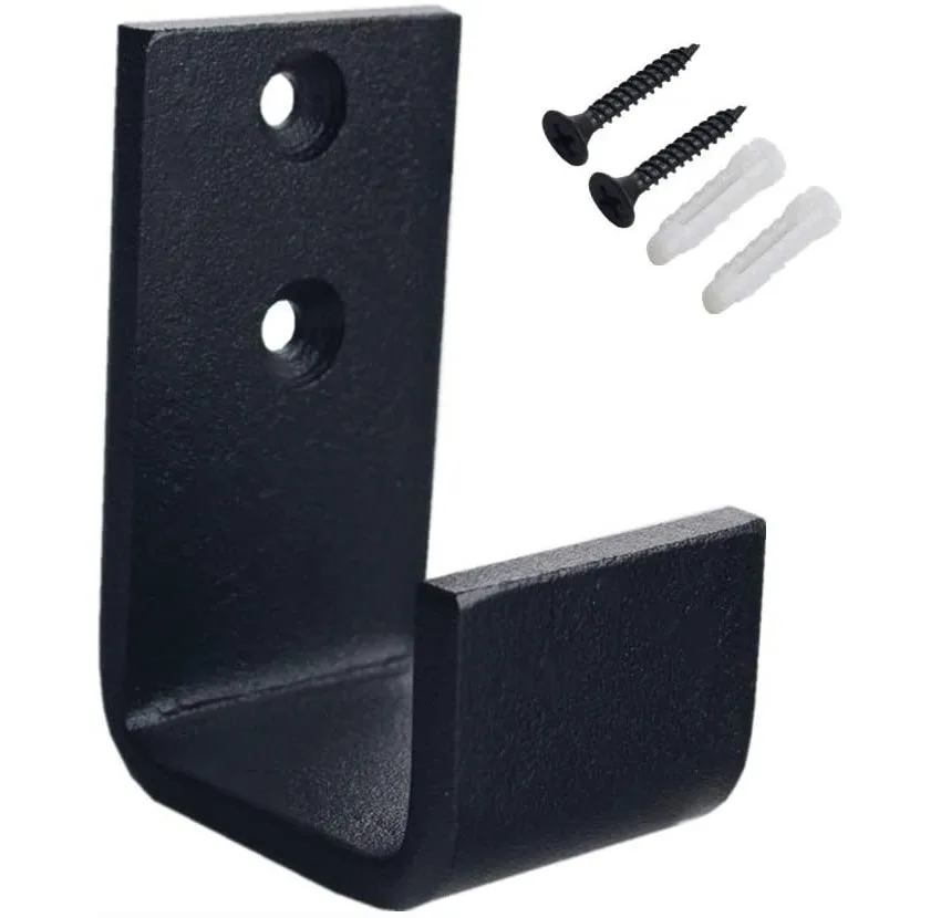 Metal Steel Heavy Duty Bottom Lower Wall Mount Sliding Barn Door Floor Hardware Guide