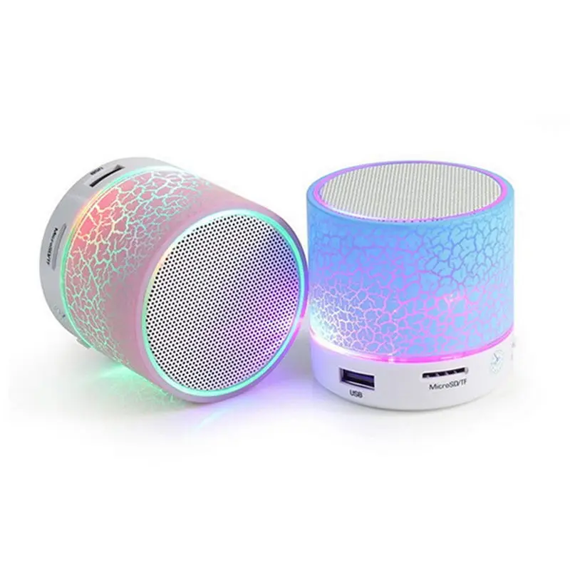 Portable Subwoofer A9 Wireless super bass Speaker Car Handsfree mini blue tooth loud  led light trolley speaker