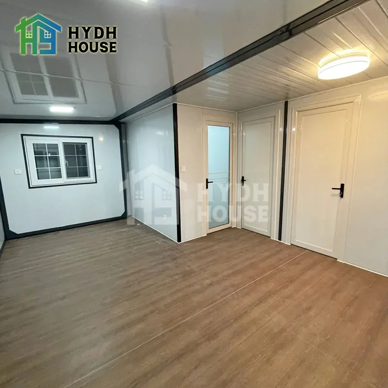 new design prefabricated aluminium structure house	prefabricated houses	for sale