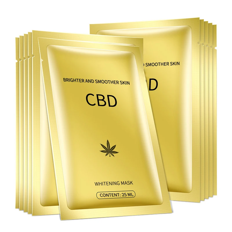  Отбеливающая маска для лица AiXin OEM CBD увлажняющая минимизирующая поры детоксицирующая забитая кожа Осветляющая