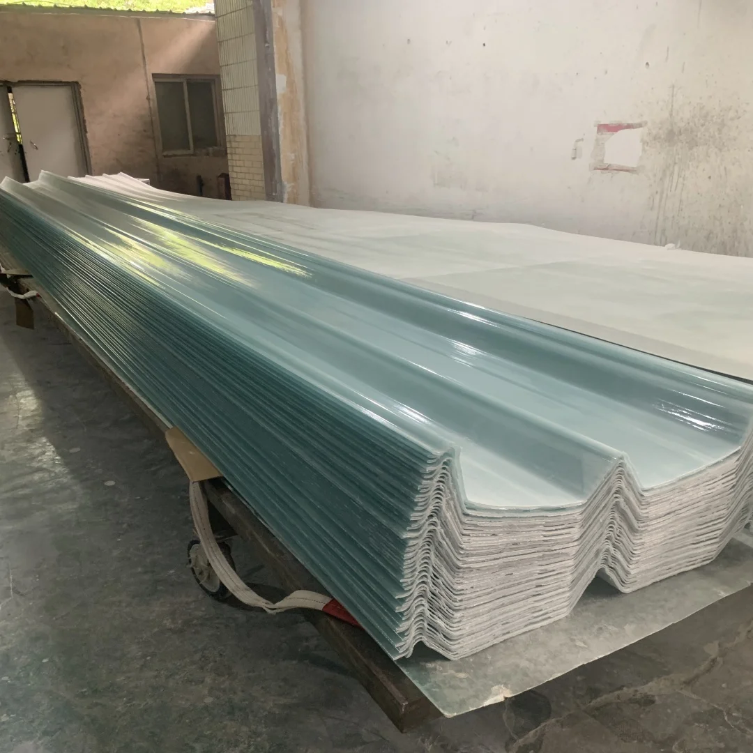 Heat Resistance High Quality anti uv FRP  fiberglass corrugated roofing sheet with different model for shed/factory/farmhouse