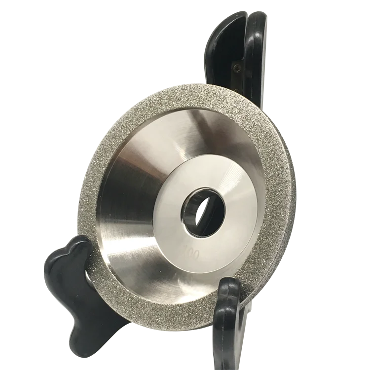 100mm Ceramic cup wheel Sharpening PCD blades Vitrified Bond cup Diamond grinding wheels