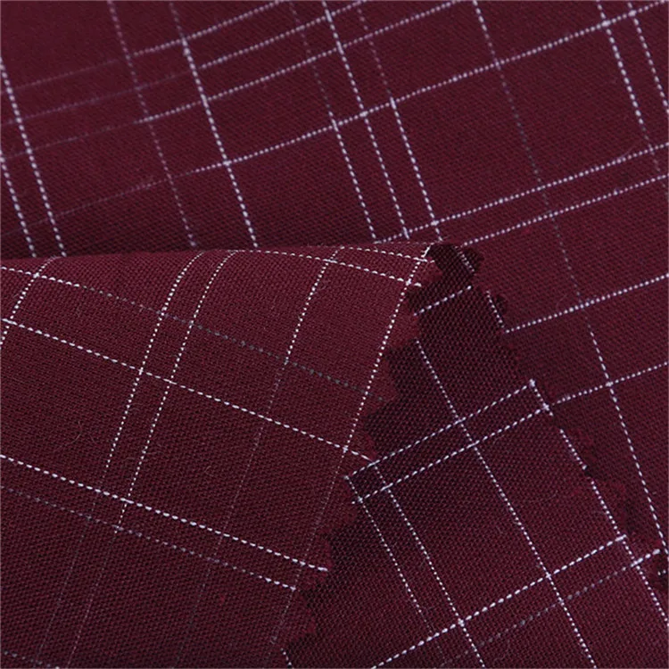 
yongteng linen style slub stock shirt fabric 100 cotton 