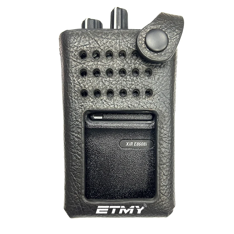 Ecome Factory PMLN7537 E8608i E8628i E8660i  Walkie Talkie Accessories Synthetic Leather Case with Belt Loop