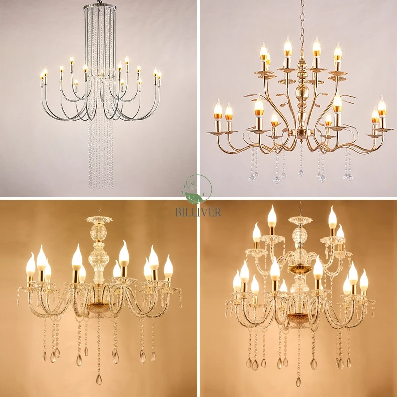 Новый свадебный реквизит хрустальный светильник для банкетного зала хрустальная люстра украшения свадебного в центре