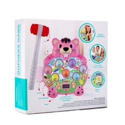 Educational Toys Gophers Game  Whack-A-Mole Fun Gift for Toddlers  Old Kids Boys Girls Hamster