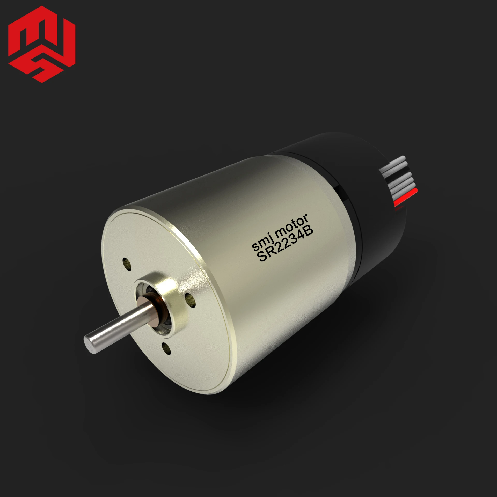 22mm diameter permanent magnet dc brushed servo motor with carbon brushes